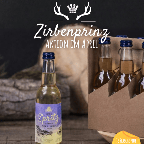 Z‘Spritz Hollunderweinspritzer 0,33 von Zirbenprinz